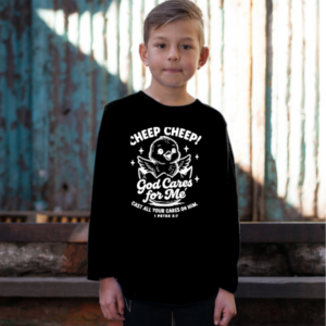 Cheep Cheep, God cares for me Kids Long Sleeve